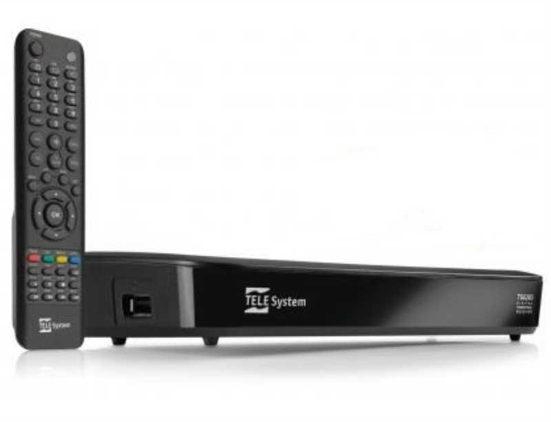TELESYSTEM Decoder Telesystem TS6283 porta USB funzione rec & play